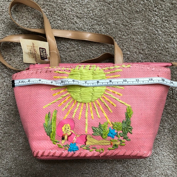 New Adorable Beach Purse Fully Lined &  with Zipper NWT - Picture 4 of 6